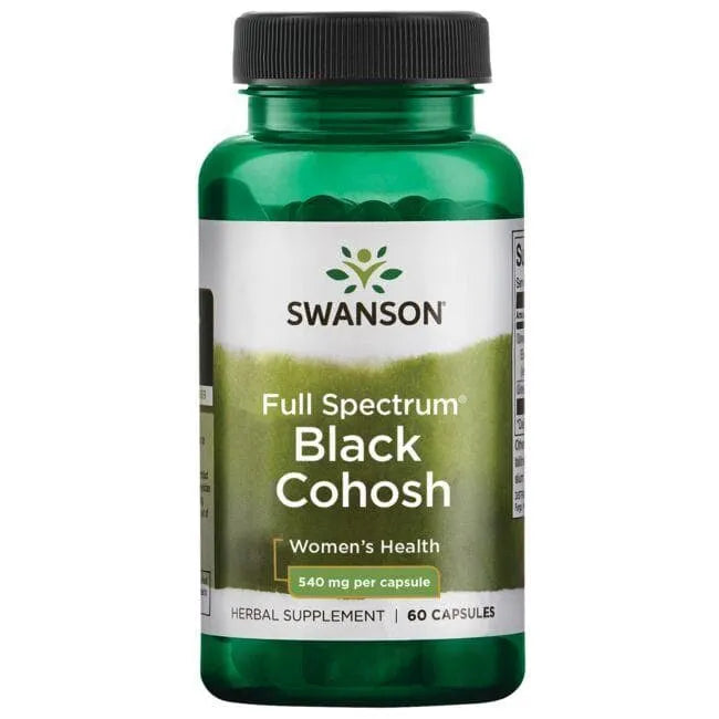 Black Cohosh - Hormonų balansui - 540 mg - N60 - Swanson - Papildai