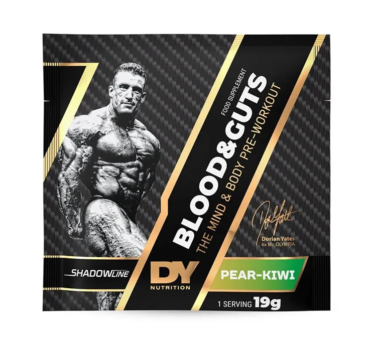 Blood and Guts Pear-Kiwi - 19g (1 serving) - Dorian Yates - Sporto papildai