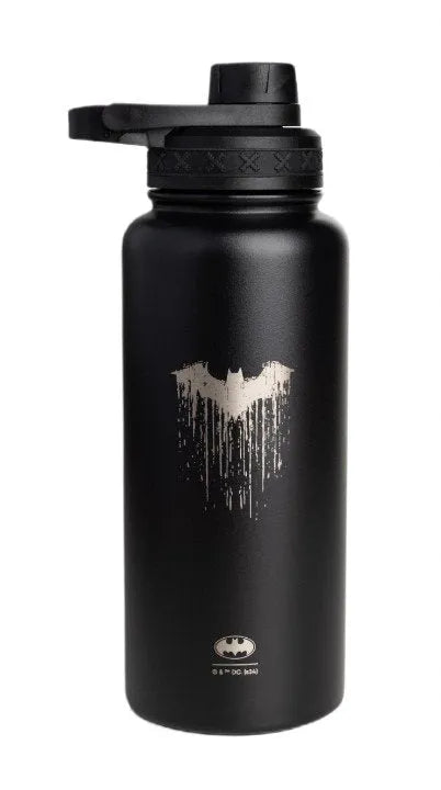 Bohtal Insulated Sports Bottle - DC Comics Batman Logo Drip - 960 ml - SmartShake - Sporto papildai