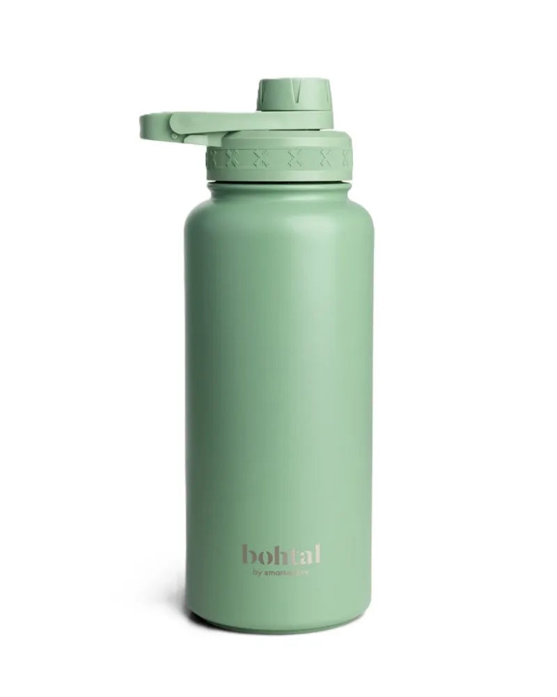 Bohtal Insulated Sports Bottle Green - 960 ml - SmartShake - Sporto papildai
