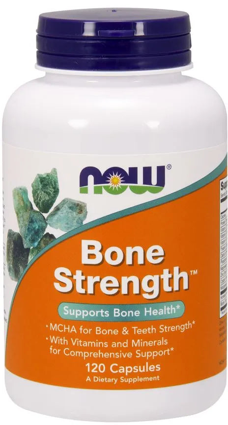 Bone Strength - 120 caps - NOW Foods - Papildai