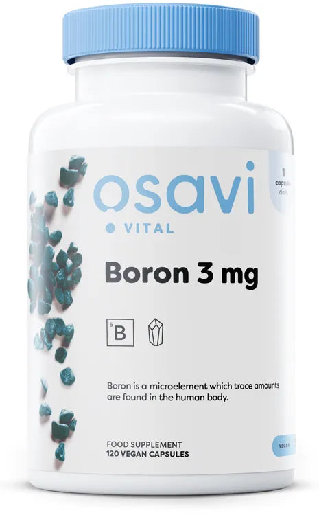 Boron 3mg - 120 vegan caps - Osavi - Papildai
