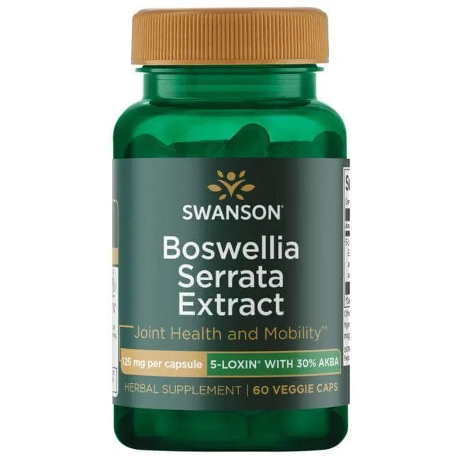 Boswellia Serrata Extract - N60 - Bosvelija ekstraktas - Swanson - Papildai