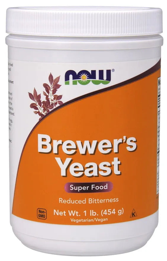 Brewer’s Yeast Powder - 454g - NOW Foods - Papildai