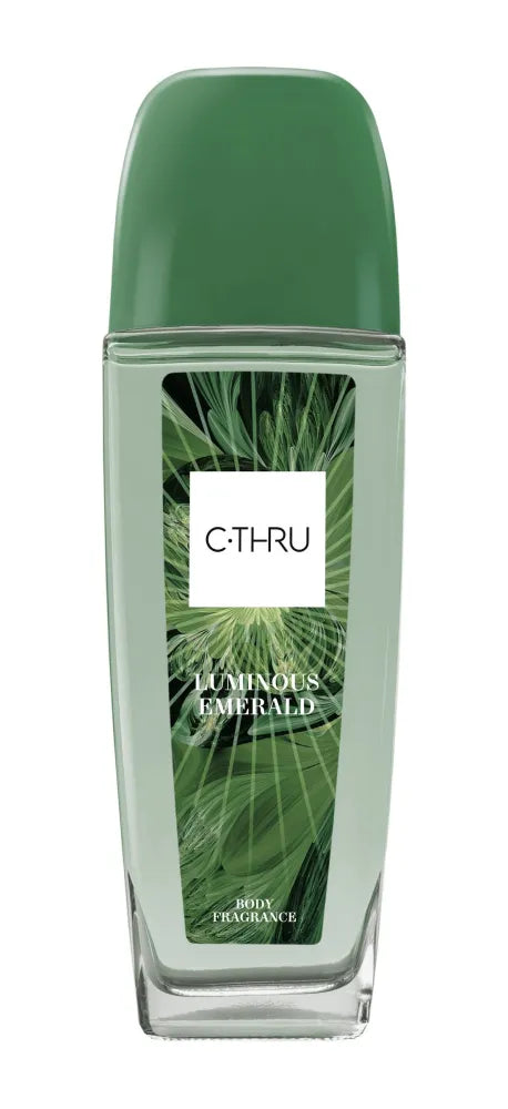 C-THRU Luminous Emerald Natūralus dezodoranto purškiklis 75ml - Kosmetika