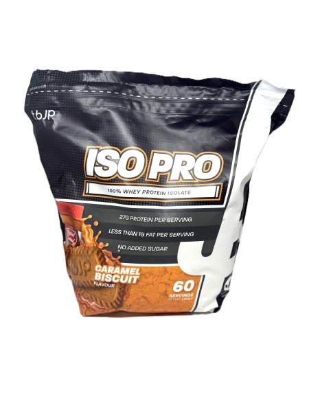 Iso Pro, Caramel Biscuit - 1800g - Trained by JP