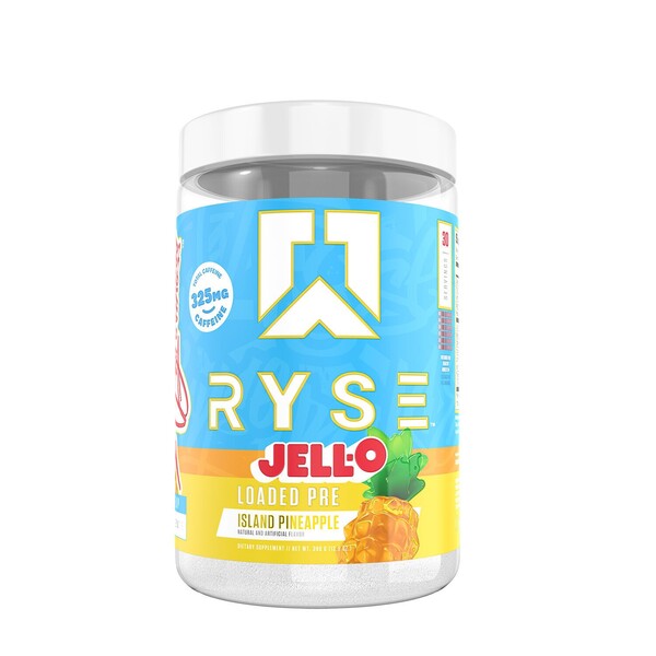 Loaded Pre, Jell-O Island Pineapple - 390g - RYSE