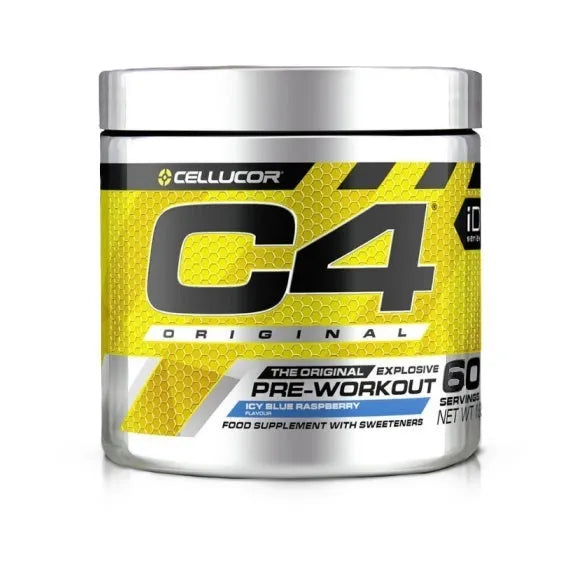 C4 Original Icy Blue Raspberry - 396g - Cellucor - Sporto papildai