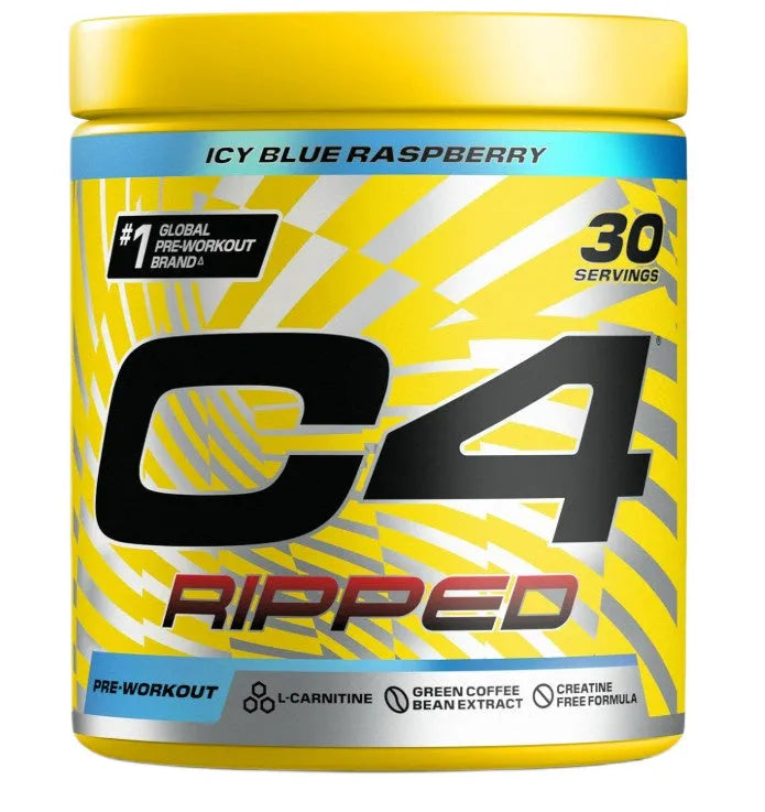C4 Ripped Icy Blue Raspberry - 189g - Cellucor - Sporto papildai