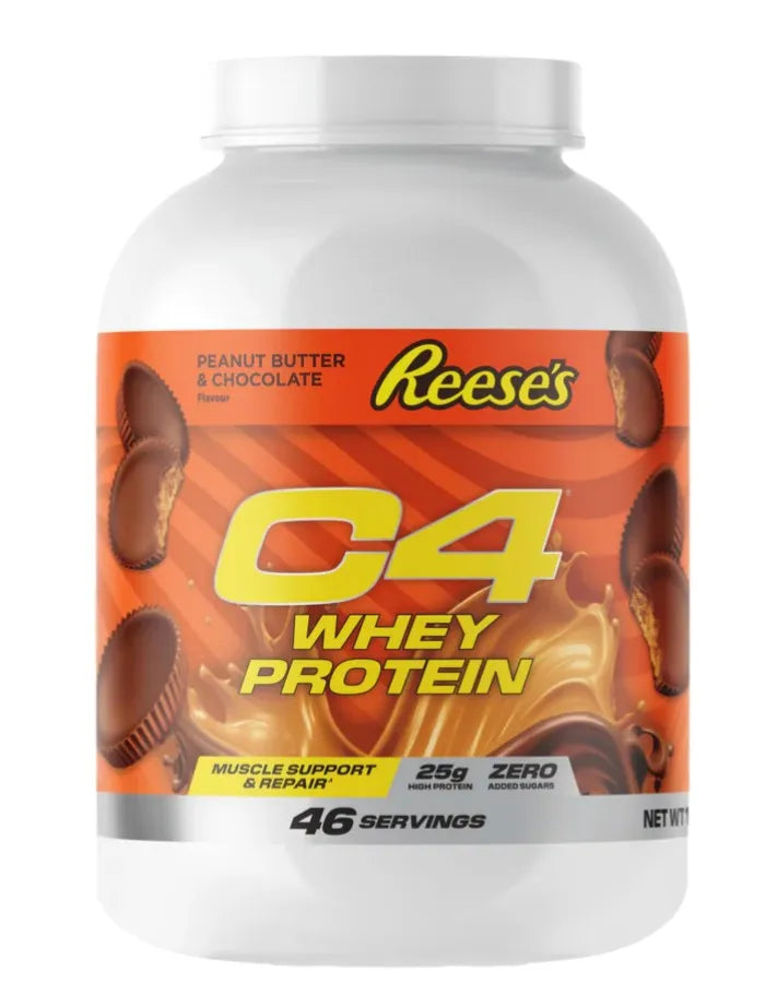 C4 Whey Protein Peanut Butter & Chocolate Reese’s - 1700g - Cellucor - Sporto papildai