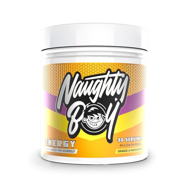 Energy, Orange & Passion Fruit - 390g - Naughty Boy