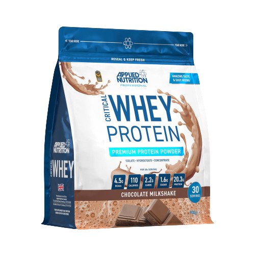 Critical Whey, Chocolate Milkshake - 900g - Applied Nutrition