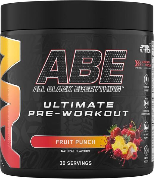 ABE - All Black Everything, Fruit Punch - 375g - Applied Nutrition