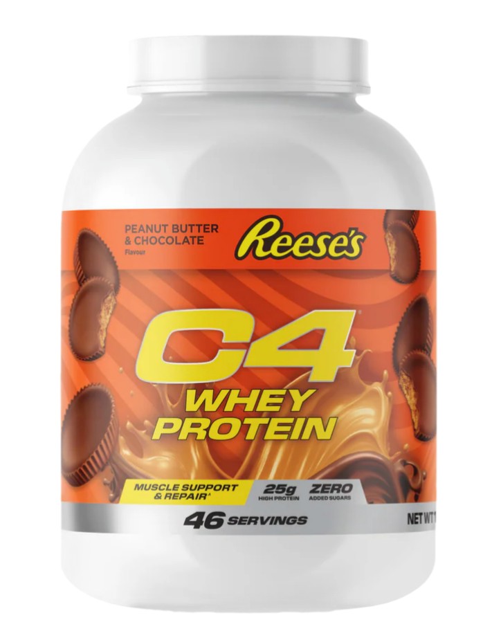 C4 Whey Protein, Peanut Butter & Chocolate Reese's - 1700g - Cellucor