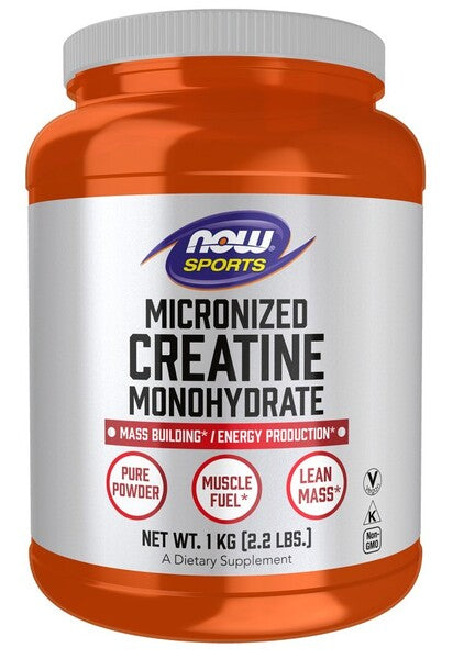Micronized Creatine Monohydrate - 1000g - NOW Foods