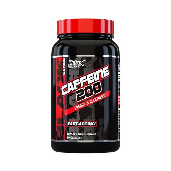 Caffeine 200 - 60 caps - Nutrex - Sporto papildai
