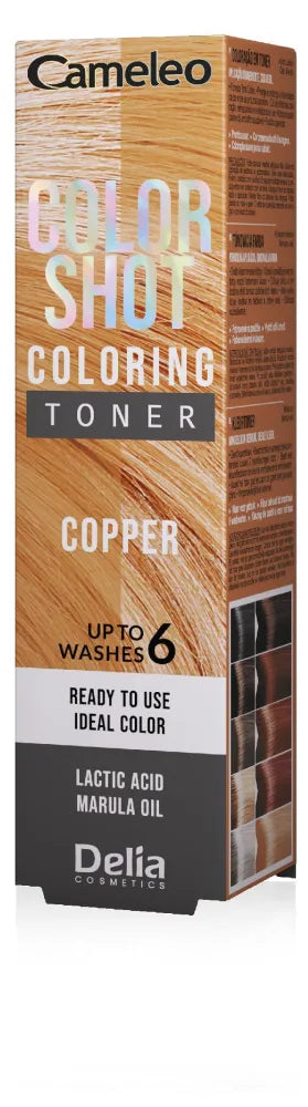 CAMELEO - COLOR SHOT TONER varis d/wło tūbelė 60ml - Kosmetika