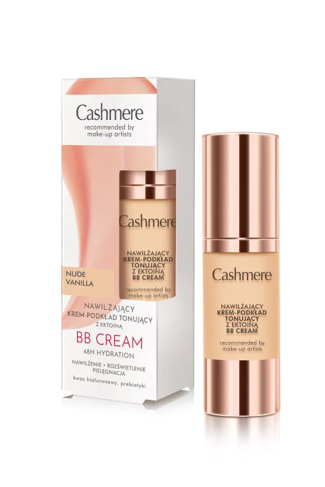 CASHMERE BB Moisturizing cream-toning foundation with ectoine Nude Vanilla 30 ml - Kosmetika