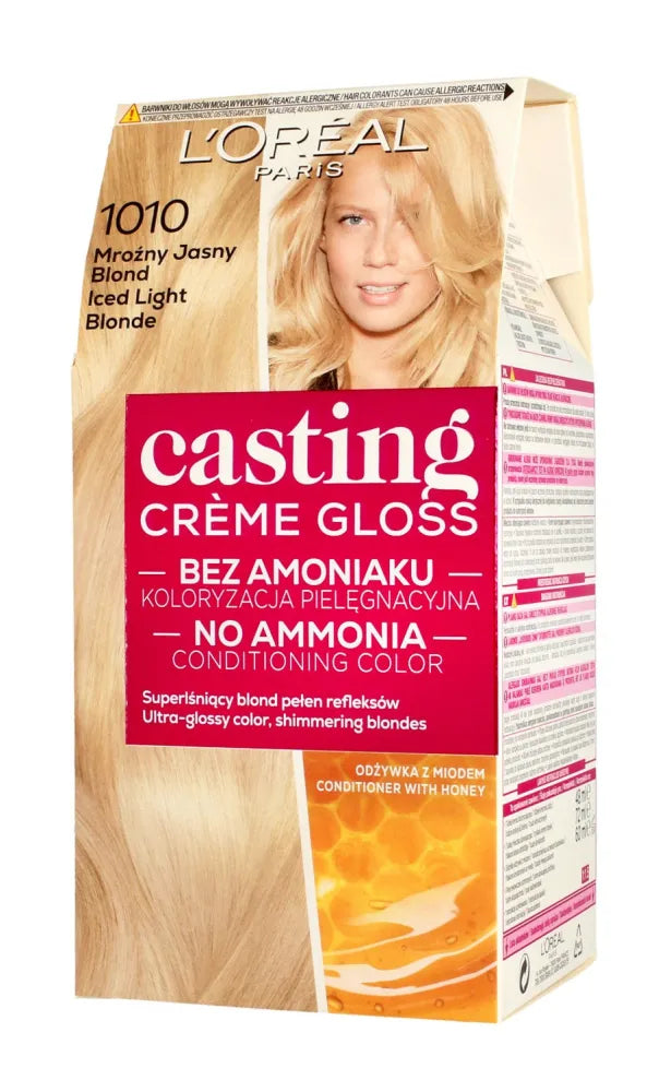 Casting Creme Gloss Dažymo kremas Nr. 1010 Šaltas šviesus 1 vnt. - Kosmetika