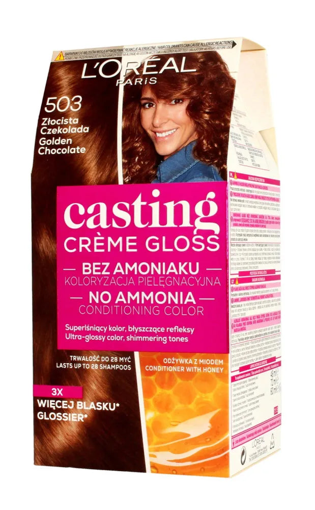 Casting Creme Gloss Dažymo kremas Nr. 503 Šokolado Toffee 1vnt. - Kosmetika