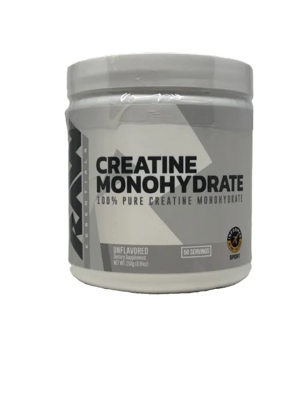 CBUM Essential Creatine Monohydrate - 250g - Raw Nutrition - Sporto papildai
