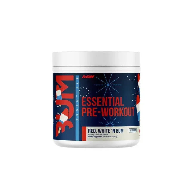 CBUM Essential Pre-Workout Grape - 423g - Raw Nutrition - Sporto papildai