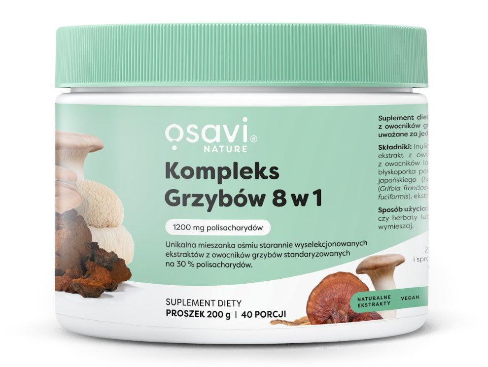 Kompleks Grzybów 8 w 1 - 200g - Osavi