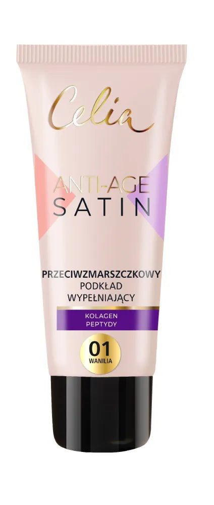 CELIA Anti-Age Satin Anti-wrinkle Filling Primer No. 01 - Vanilla 30 ml. - Kosmetika