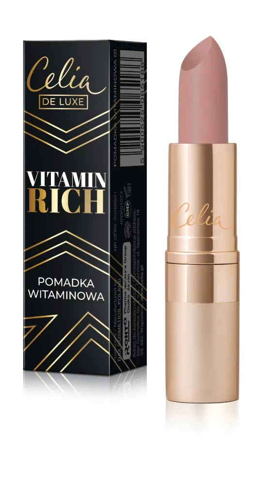 CELIA DELUXE VITAMIN RICH MOISTURIZING BALM 01 drėkinamasis balzamas turtingas vitaminais. - Kosmetika