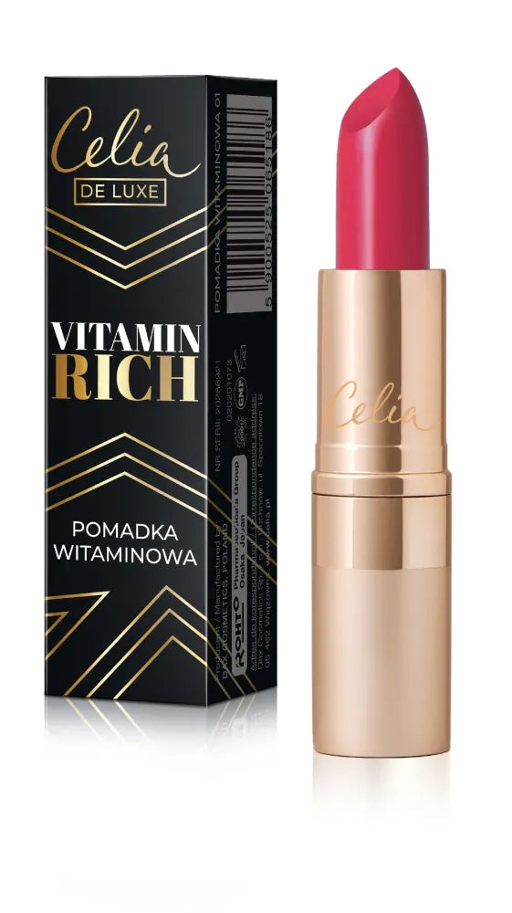 CELIA DELUXE VITAMIN RICH MOISTURIZING BALM 04 drėkinamasis balzamas turtingas vitaminais - Kosmetika