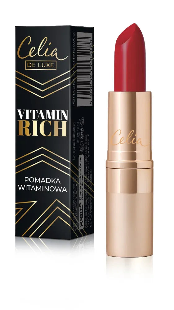 CELIA DELUXE VITAMIN RICH MOISTURIZING BALM 06 drėkinamasis balzamas turtingas vitaminais - Kosmetika