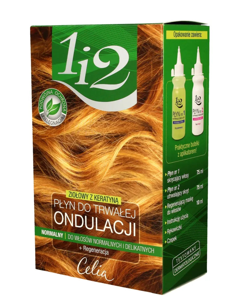Celia For Hair 1i2 žolelių permė skystis su keratinu - normalus - Kosmetika