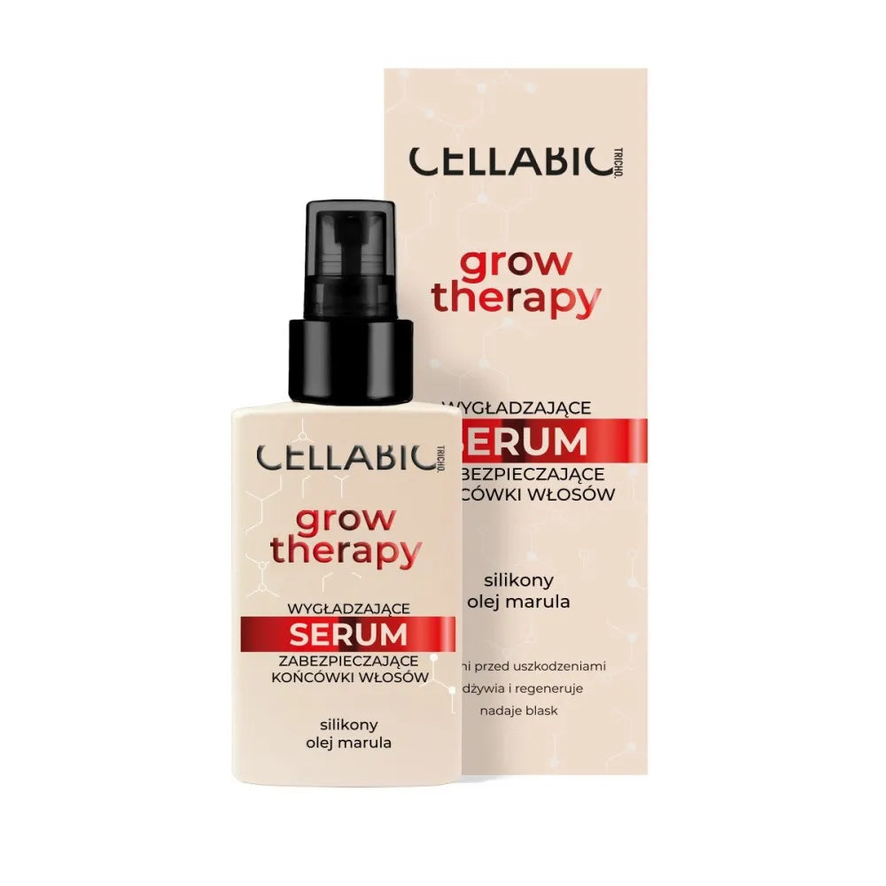 CELLABIC TRICHO Grow Therapy Smoothing Silikoninis Serumas Plaukų Galams 50 ml - Kosmetika