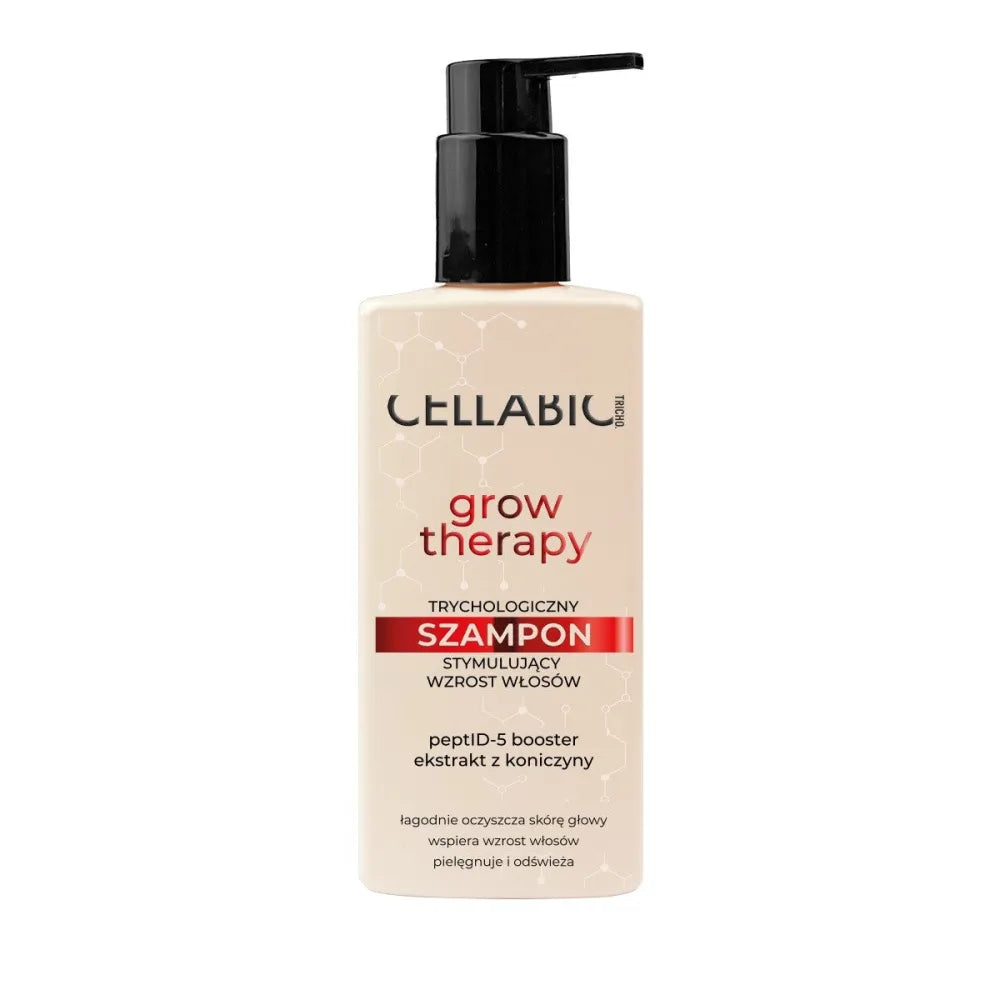 CELLABIC TRICHO Grow Therapy trichologinis šampūnas skatinantis plaukų augimą 300 ml - Kosmetika