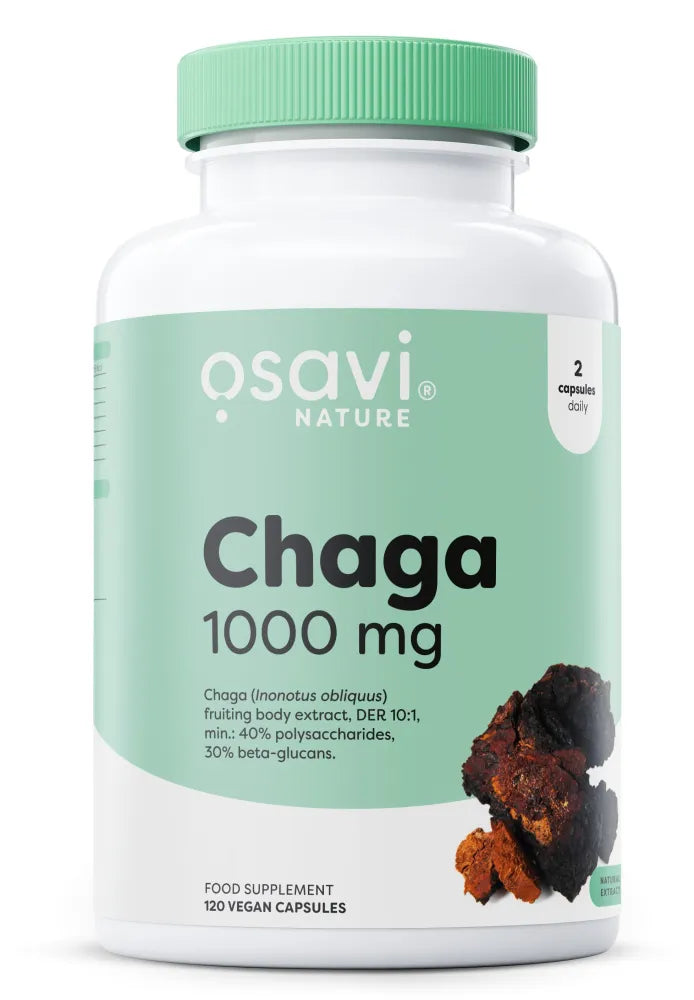Chaga 1000mg - 120 vegan caps - Osavi - Papildai
