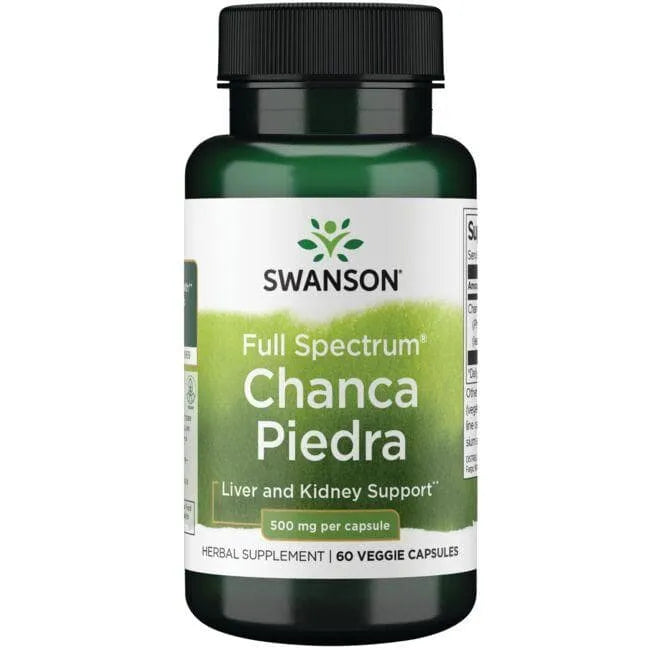 Chanca Piedra - Kreivasis lapainis - 500 mg - N60 - Swanson - Papildai
