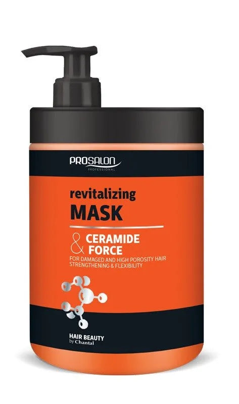 CHANTAL ProSalon Ceramide Force atstatanti kaukė pažeistiems aukštos poringumo plaukams 1000g - Kosmetika