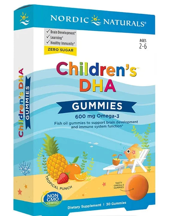 Children’s DHA Gummies 600mg - 30 - Nordic Naturals - Papildai