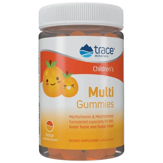 Children’s Multi Gummies Orange - 60 - Trace Minerals - Papildai