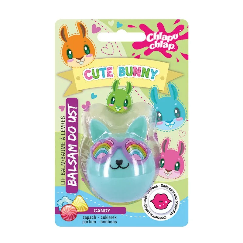 CHLAPU CHLAP Balsam for lips Cute Bunny - saldžiųjų kvapų 1 vnt. - Kosmetika