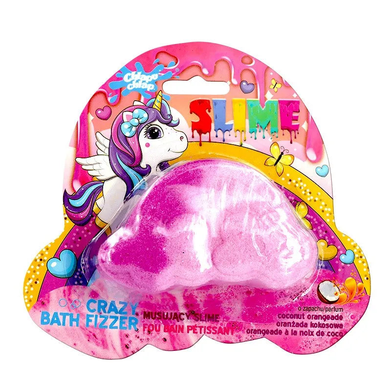 CHLAPU CHLAP Fizzy Bath Slime CLOUD - apelsinų kvapas 1vnt - Kosmetika