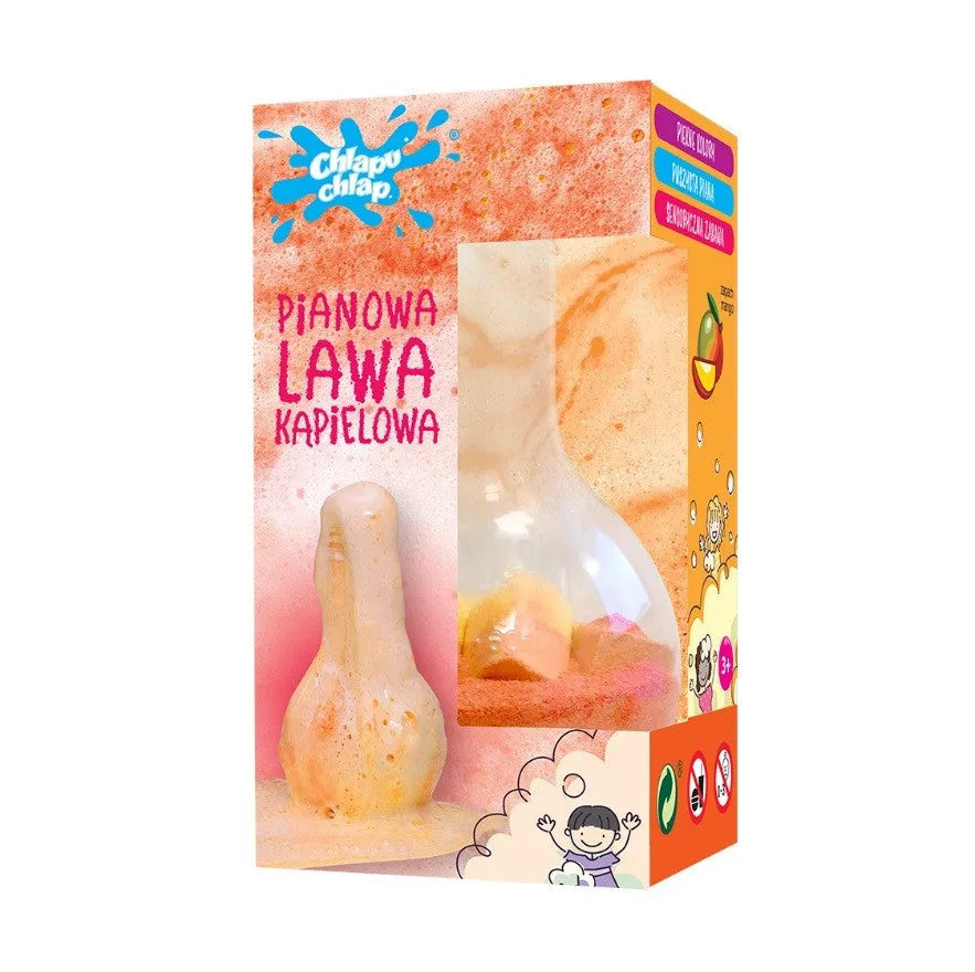 CHLAPU CHLAP Foaming bath lava with mango scent - Vaikui ir mamai
