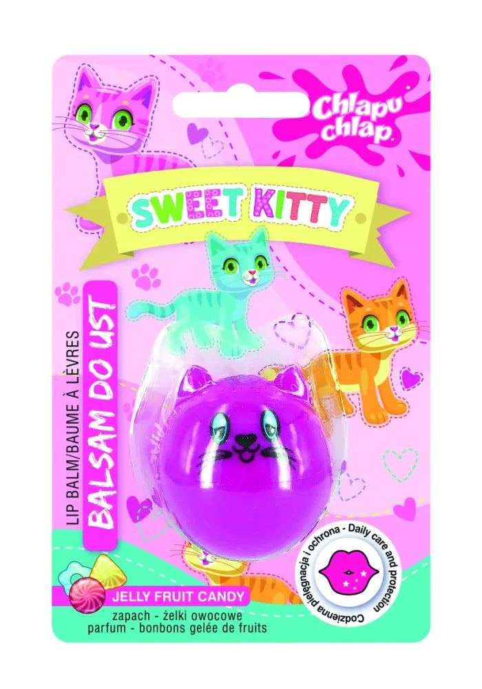 CHLAPU CHLAP Lip Gloss Sweet Kitty - Fruit Jelly 1pc. - Vaikui ir mamai