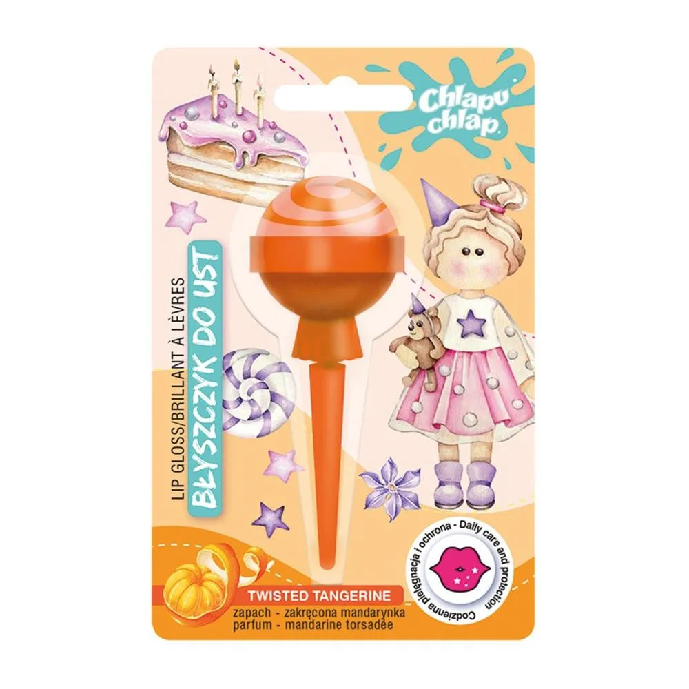 CHLAPU CHLAP Lollipop Lip Gloss Twisted Tangerine 8 ml - Vaikui ir mamai
