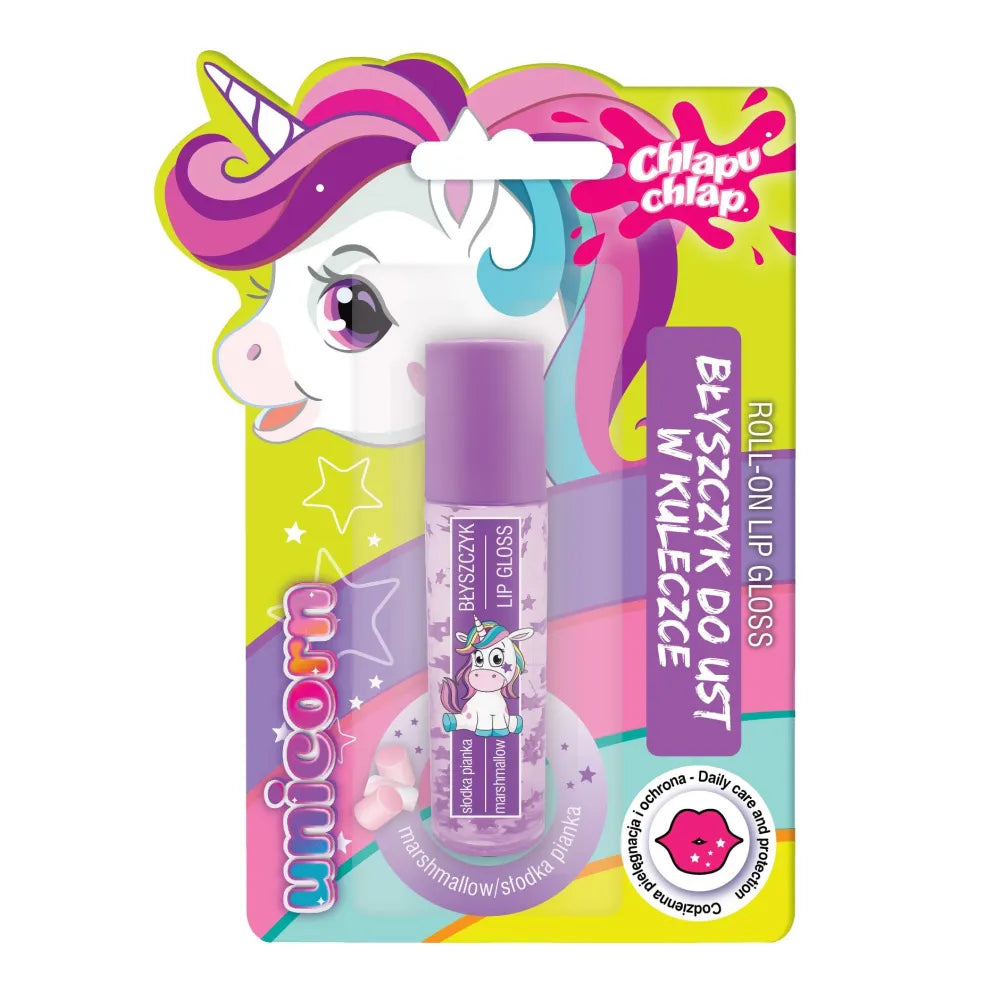 CHLAPU CHLAP Lūpų blizgesys rutulyje Unicorn - saldi puta 1 vnt. - Kosmetika