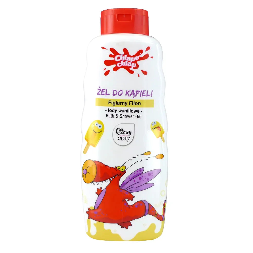 CHLAPU CHLAP Playful Filon Bath Gel Vanilla Ice Cream 710 ml. - Vaikui ir mamai