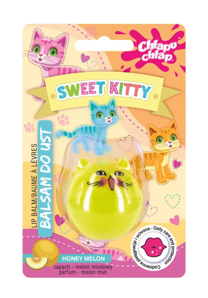CHLAPU CHLAP Sweet Kitty lip gloss - honey melon 1pc - Vaikui ir mamai