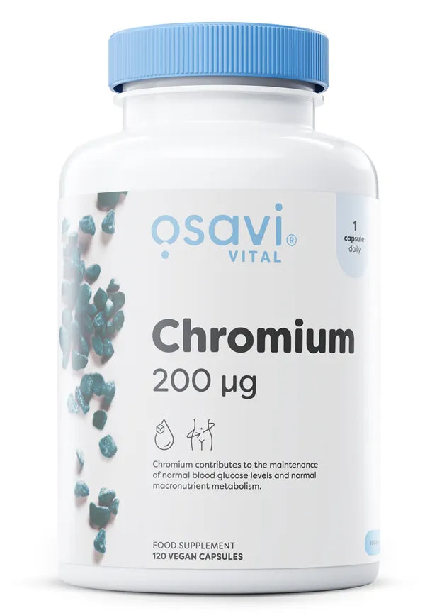 Chromium 200mcg - 120 vegan caps - Osavi - Papildai