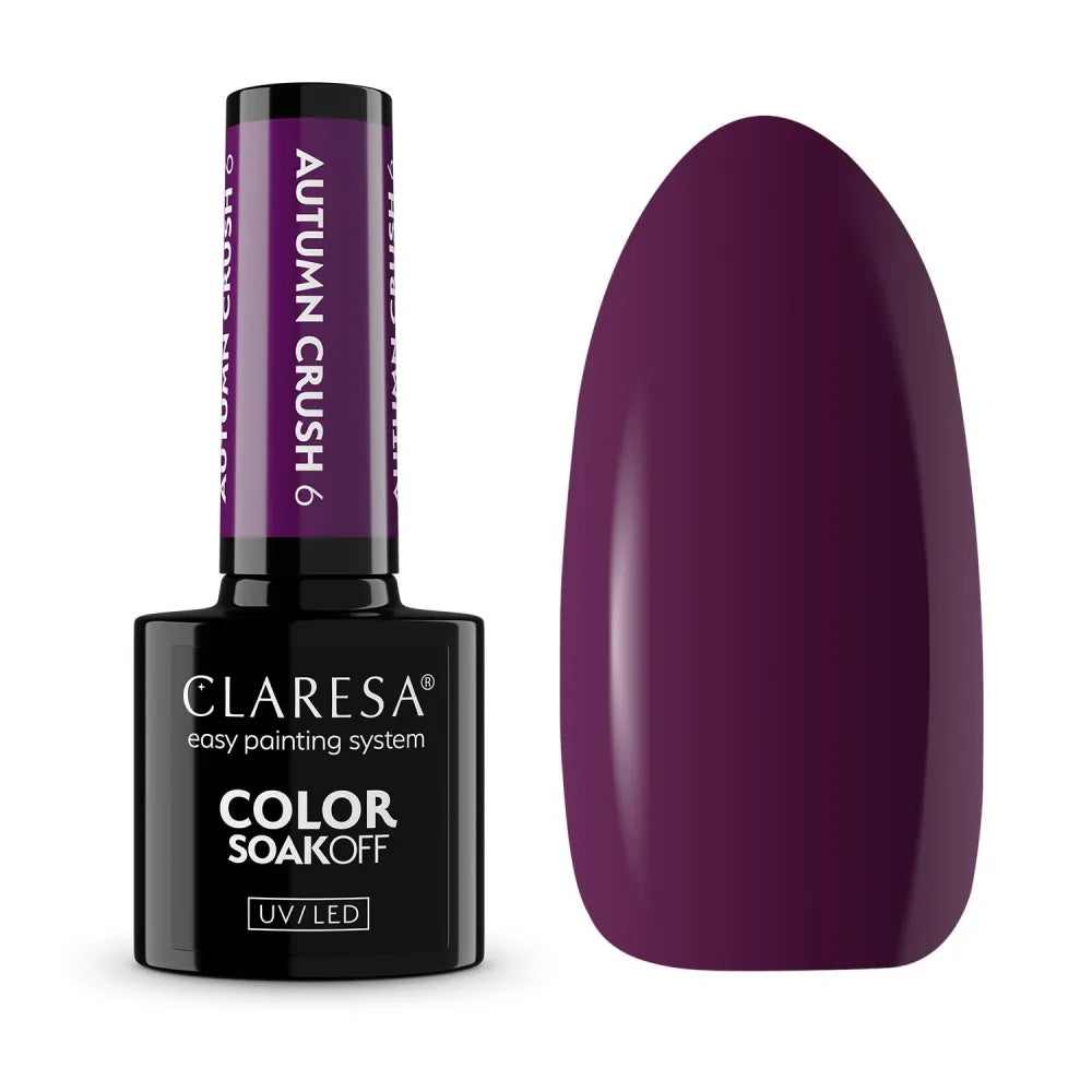 CLARESA Autumn Crush Hybrid Nail Polish 6 5 g - Kosmetika