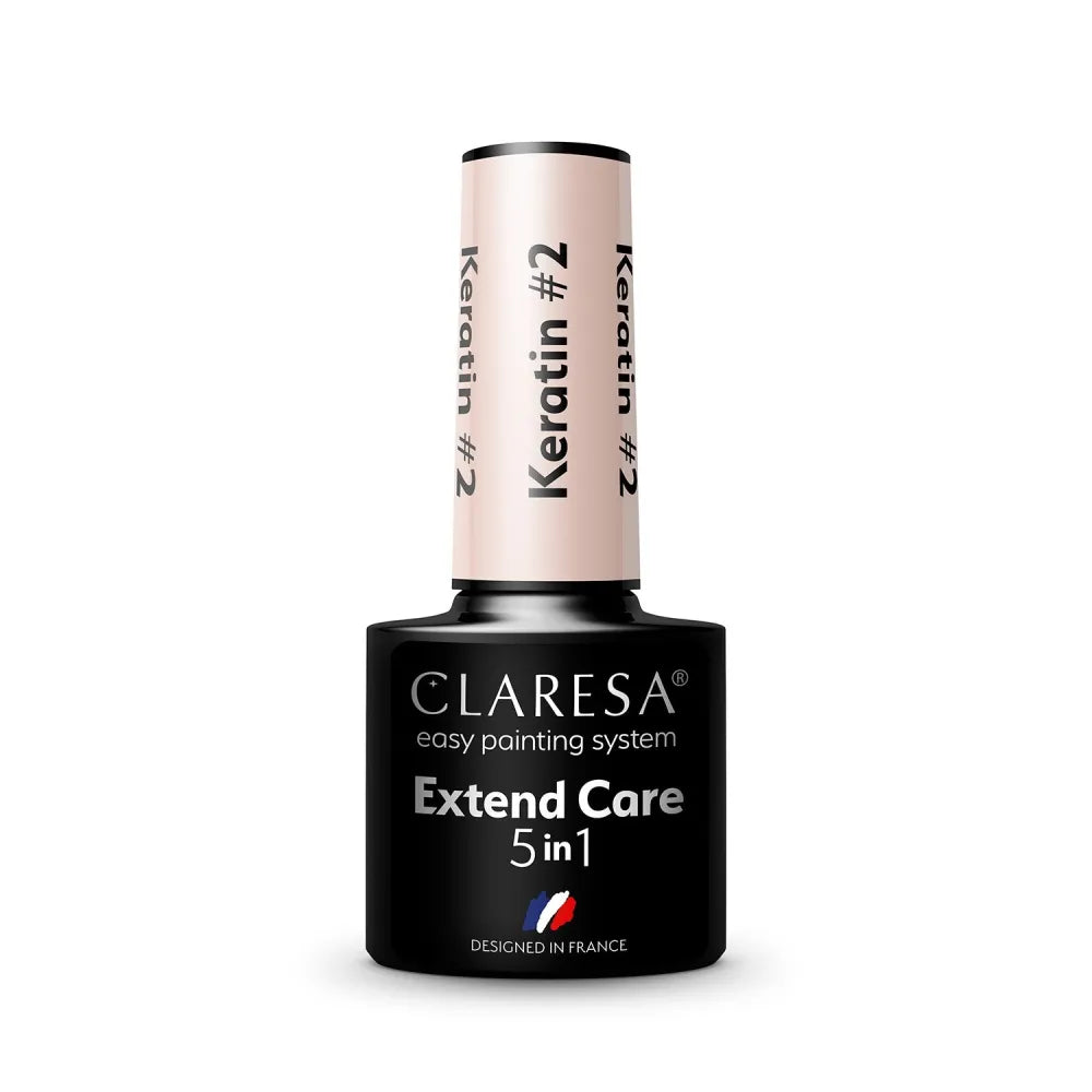 CLARESA Base for hybrid nail polish Extend Care 5in1 Keratin - 2 5g - Kosmetika